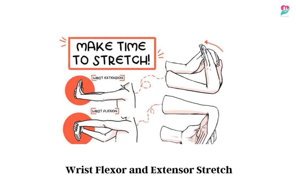 Wrist Flexor and Extensor Stretch_ Blood Circulation Exercise for Hands