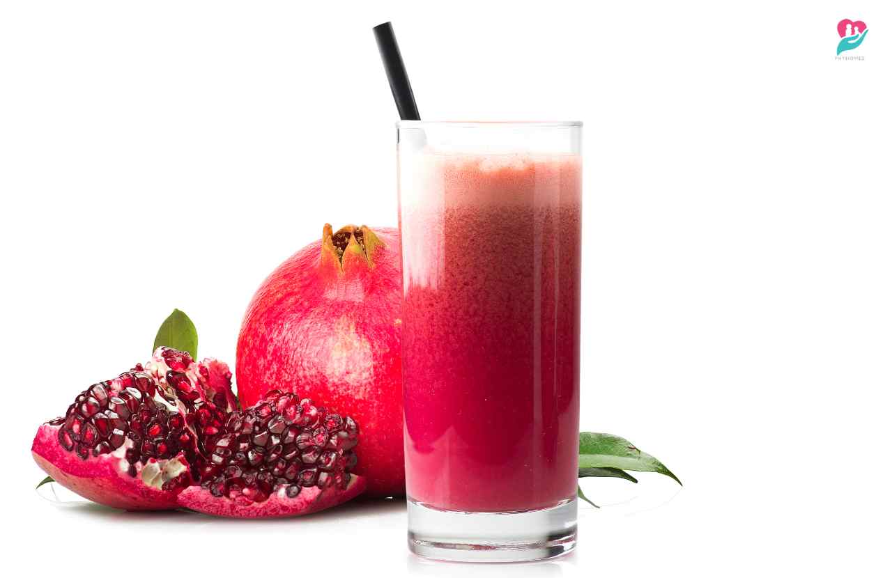 does pomegranate juice make you poop