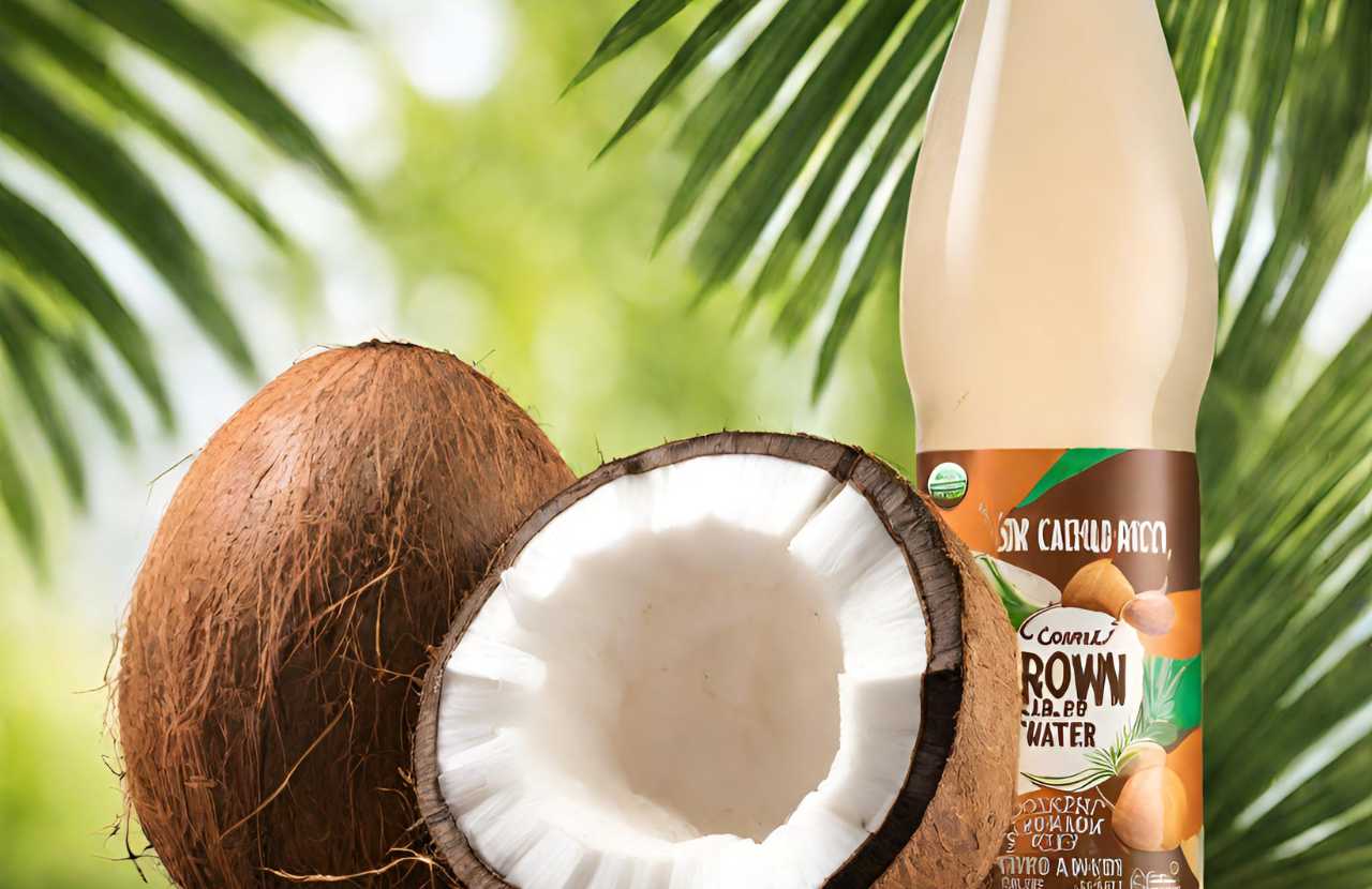 why can't you drink brown coconut water